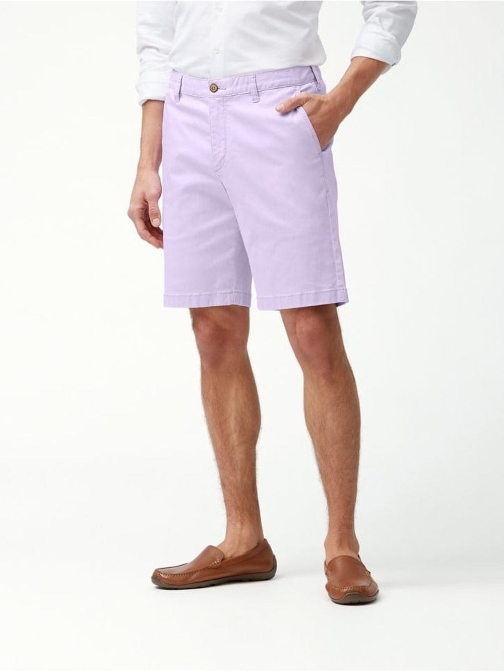 Tommy Bahama Men’s Size 42 Boracay Island Chino Shorts in Filtered Lilac